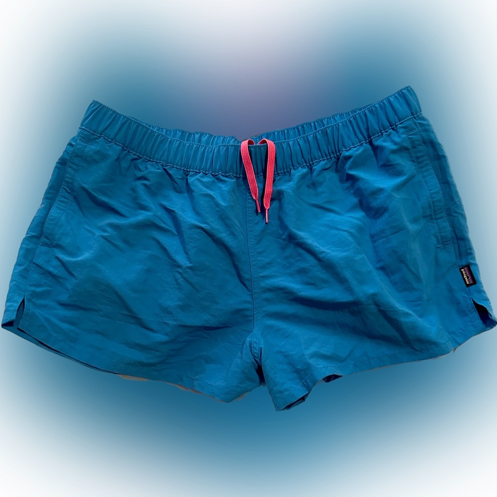 Patagonia Women’s Barely Baggies Shorts 2 1/2” NWT Blue size L